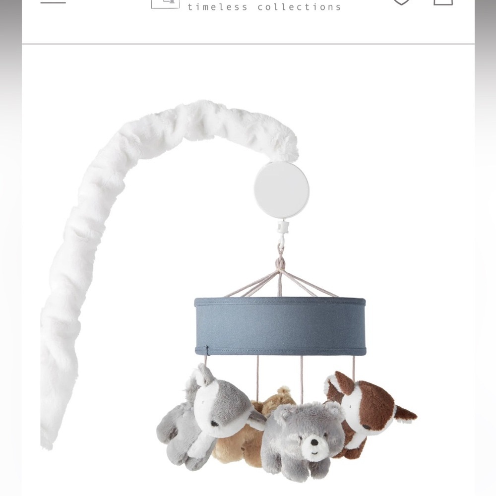 Levtex Baby Mobile with Plush Animals